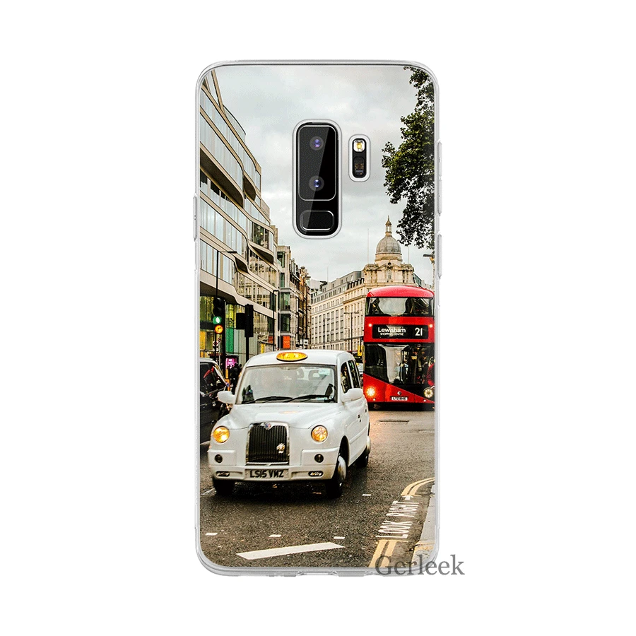 Чехол для телефона Desxz Taxi Samsung Galaxy S3 S4 S5 S6 S7 Edge S8 S9 S10 S10e Plus Note 8 9 | Мобильные телефоны