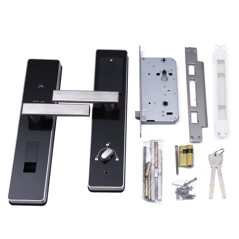 Waterproof Electronic door lock Fingerprint Lock Biometric Door with Wifi Bluetooth Digital Keyless Security | Безопасность и