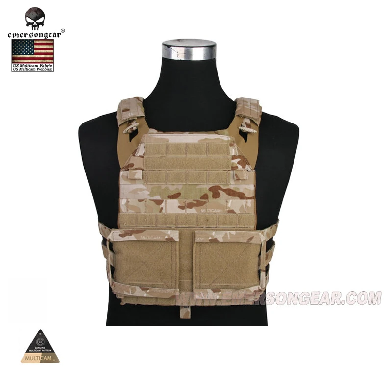 Черный засушенный армейский жилет Emersongear Multicam уличный тактический 1000D нейлоновый