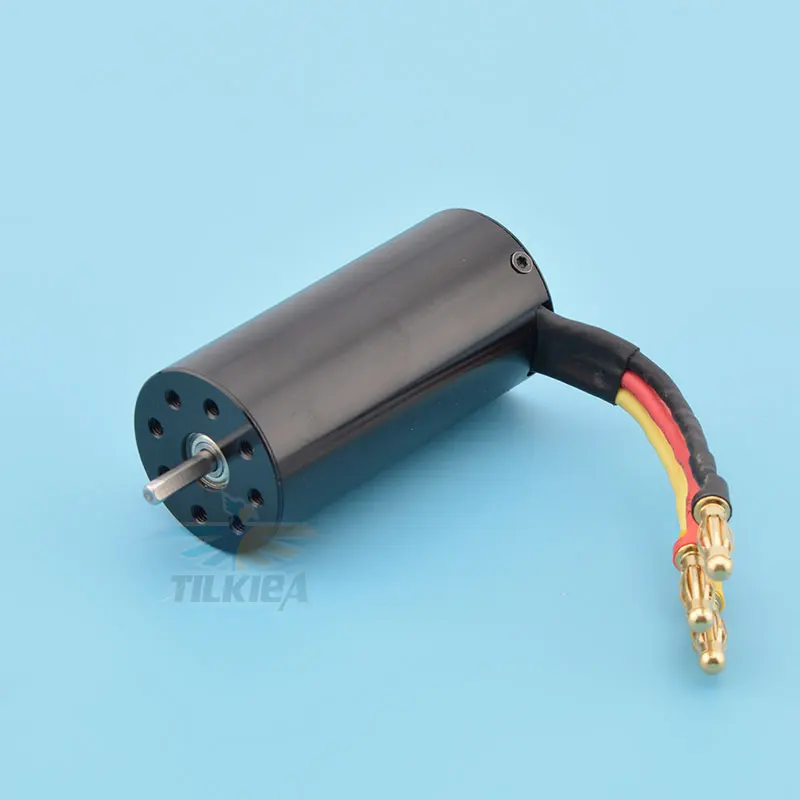 Rc лодка 2858 мотор бесщеточный двигатель 2800 rpm/v 4 полюса 1400 Вт 17.7A лучше для 3S