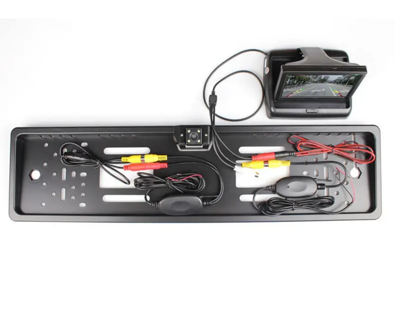 Камера заднего вида для европейского номерного знака автомобильная камера CCD