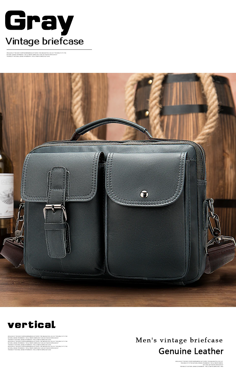 mens genuine leather computer bag men leather bag men vintage business briefcase for mens briefcase laptop bags aktentasche 8592