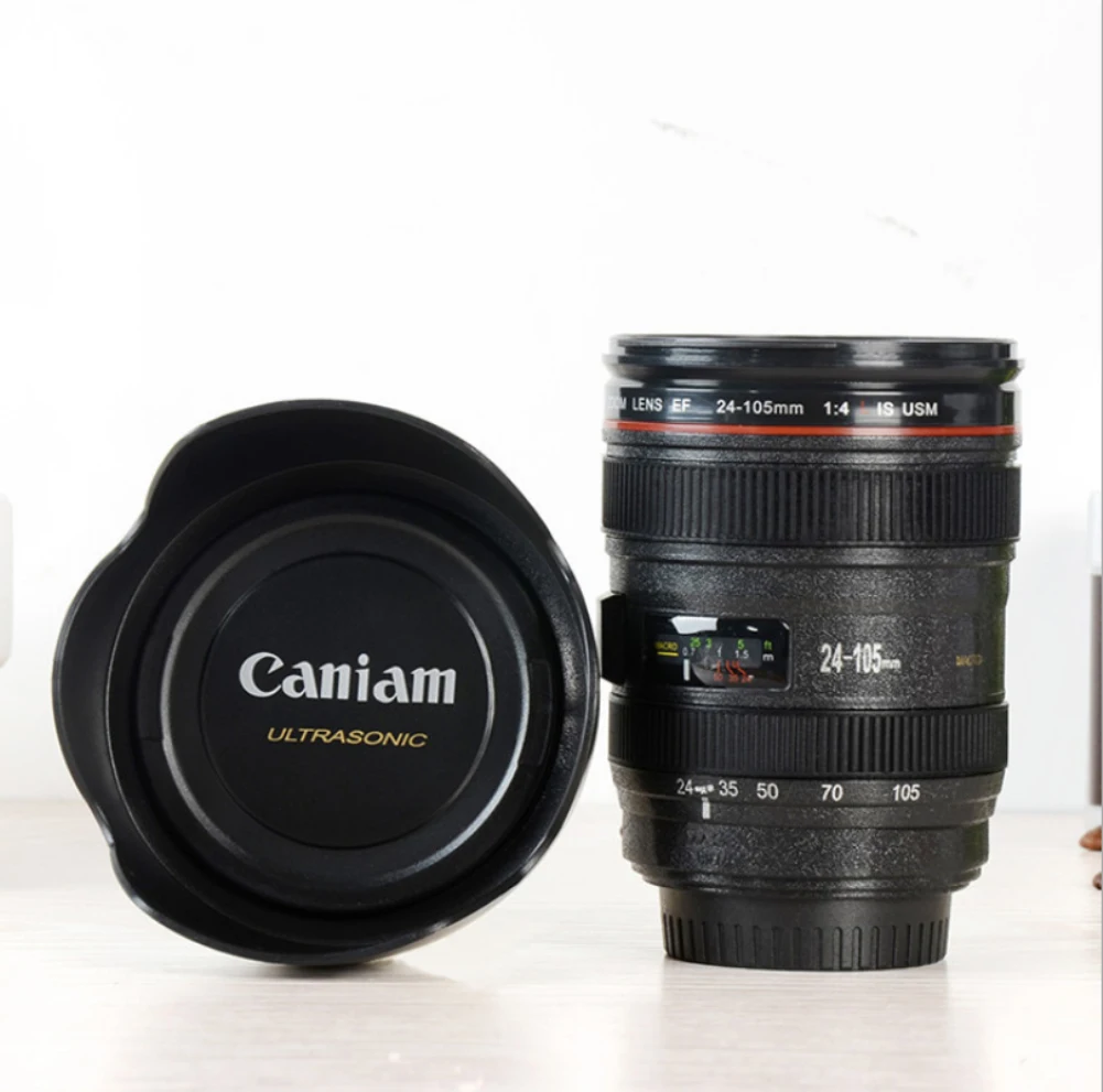 Новый объектив камеры Caniam SLR 24 105 мм 1:1 весы пластиковая кофейная Чайная Кружка 400