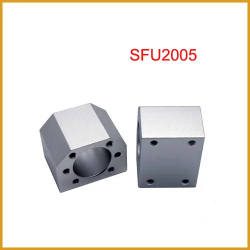 Шариковый винт SFU2005 sfu2005 шариковая гайка корпус из алюминия для 1/4 36 мм держатель