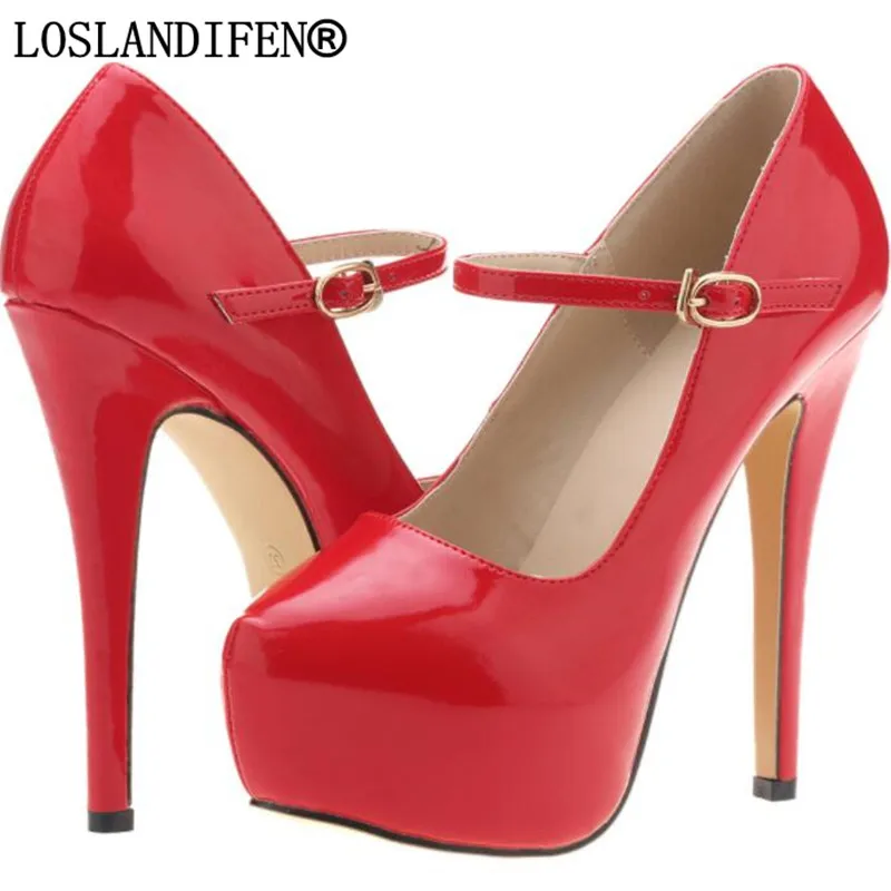 Женские туфли лодочки ярких цветов обувь с открытым носком на высоком каблуке из