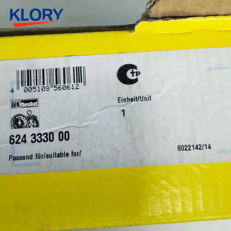 6243330000 Комплект сцепления для Audi A6L (C6) 2 0 T|set|set |