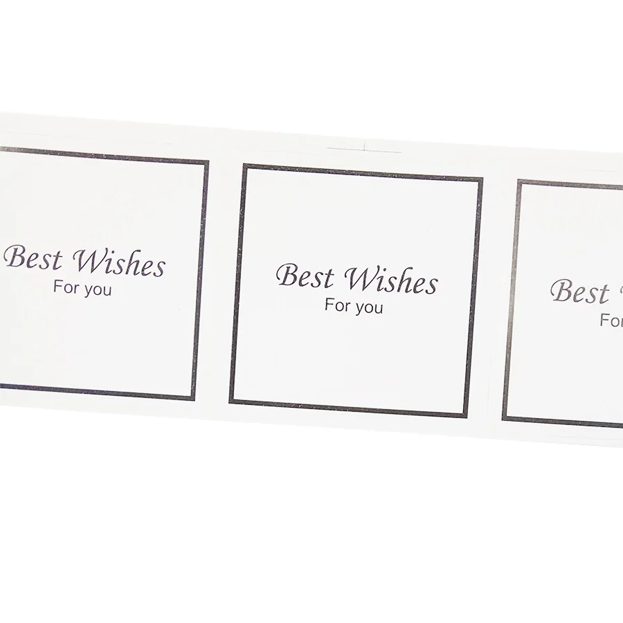 

30Pcs/lot Vintage Black & White Best Wishes Sealing Sticker 2 Style Choice For Gift Sealing Sticker