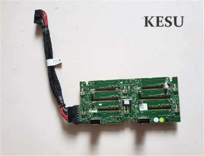 PowerEdge R710 2 5 дюймовый жесткий диск 8 портовый с разъемом SAS кабелями MX827 для