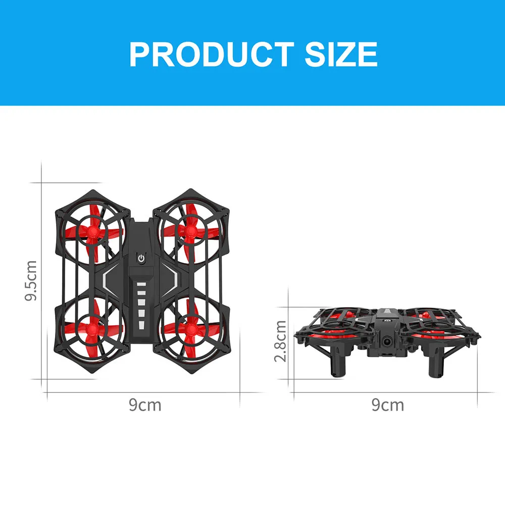 Детский мини-Дрон 2,4G 6 Axis RC Квадрокоптер Вертолет Самолет фиксированный 3D флип и Безголовый режим Квадрокоптер RC вертолет для детей