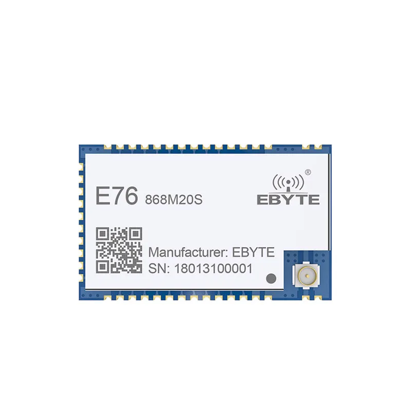 E76-868M20S беспроводной приемопередатчик EFR32 868 МГц 100 мВт SMD дальние расстояния 20 дБм SOC ARM 868 МГц приемник радиочастотного передатчика