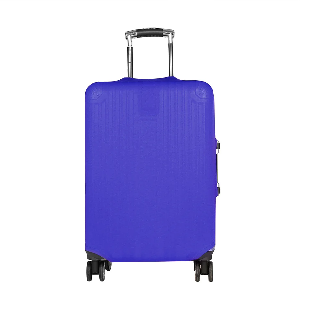 blue 18-20 дюймов карамельный цвет Дорожный багажный чехол для костюма чехол против царапин пылезащитный чехол на колесиках эластичный чехол для костюма s Защита багажа - Цвет: blue
