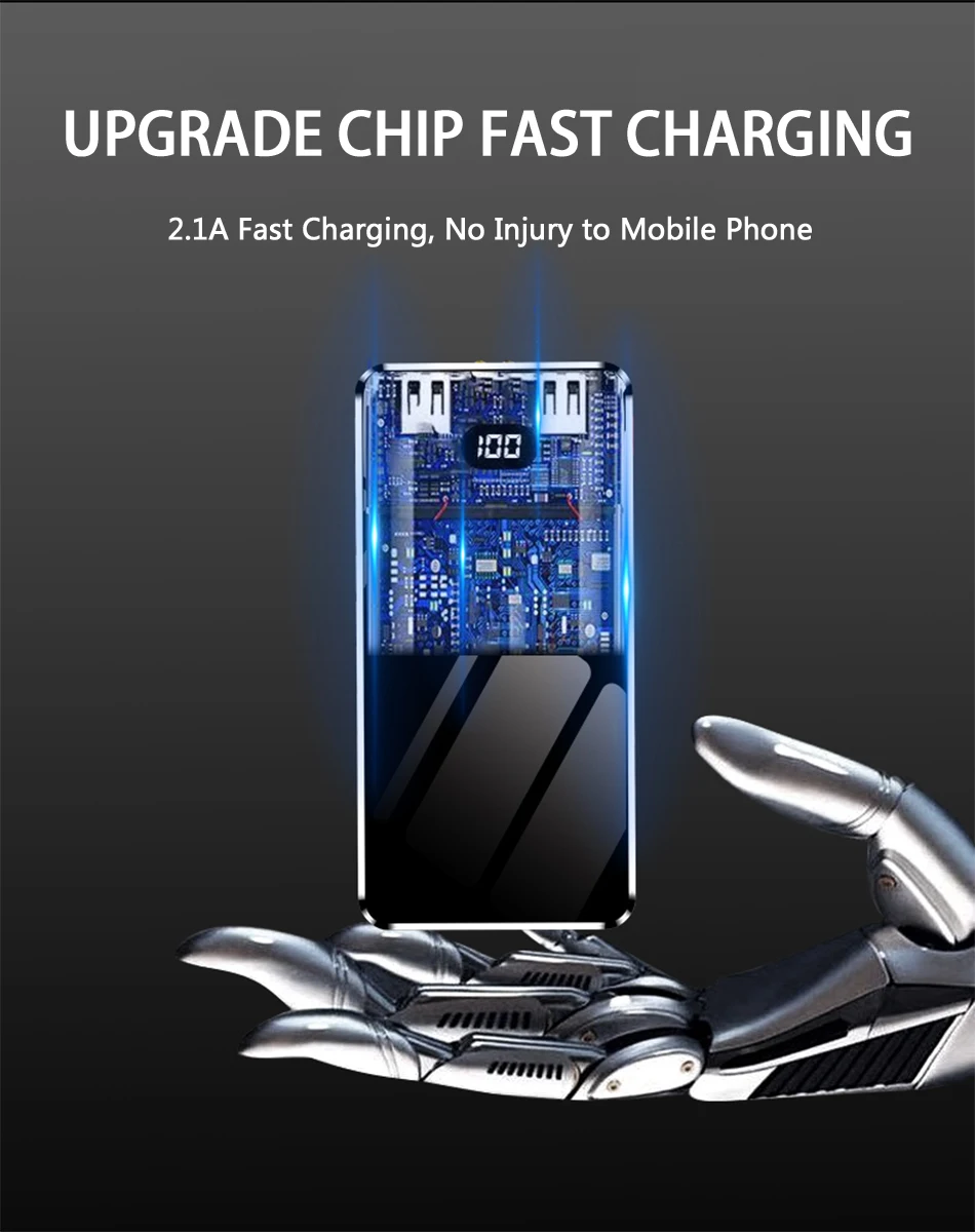 NOHON 10000 мАч двойной USB внешний аккумулятор для iPhone LG Android цифровой дисплей благородный внешний аккумулятор зарядное устройство для телефона с светодиодный подсветкой