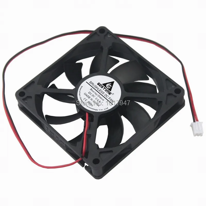 5 шт. Gdstime DC В 2Pin разъем 8 см 80 мм x 15 80x15 охлаждающий вентилятор для компьютера|cooling