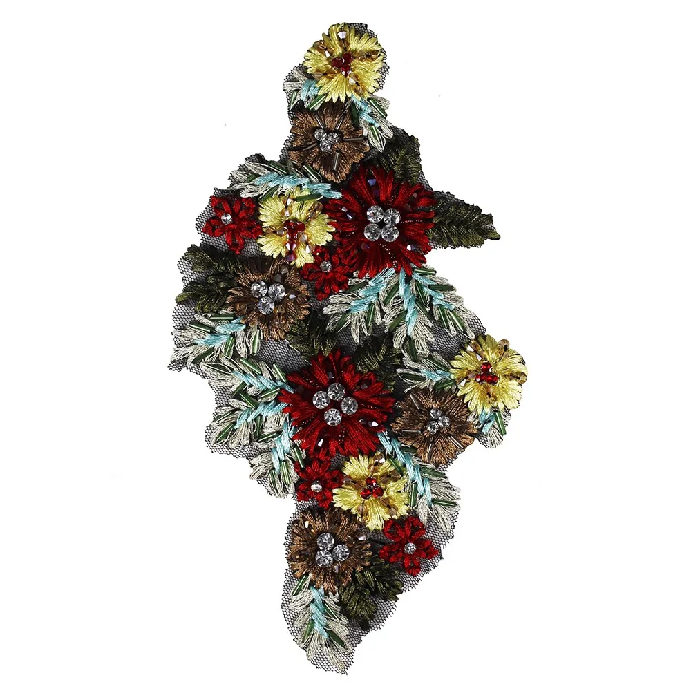 5 шт. вышитые бисером значки для одежды|badges for clothes|fabric patchapplique badge |
