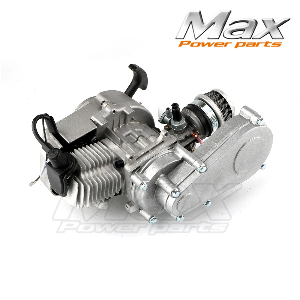 

43cc 47cc 49cc 2 stroke Engine Motor for Mini Pocket Bike Scooter Dirt Bikes ATV Quad Motorized Bicycle 44-6 Engine dropshipping