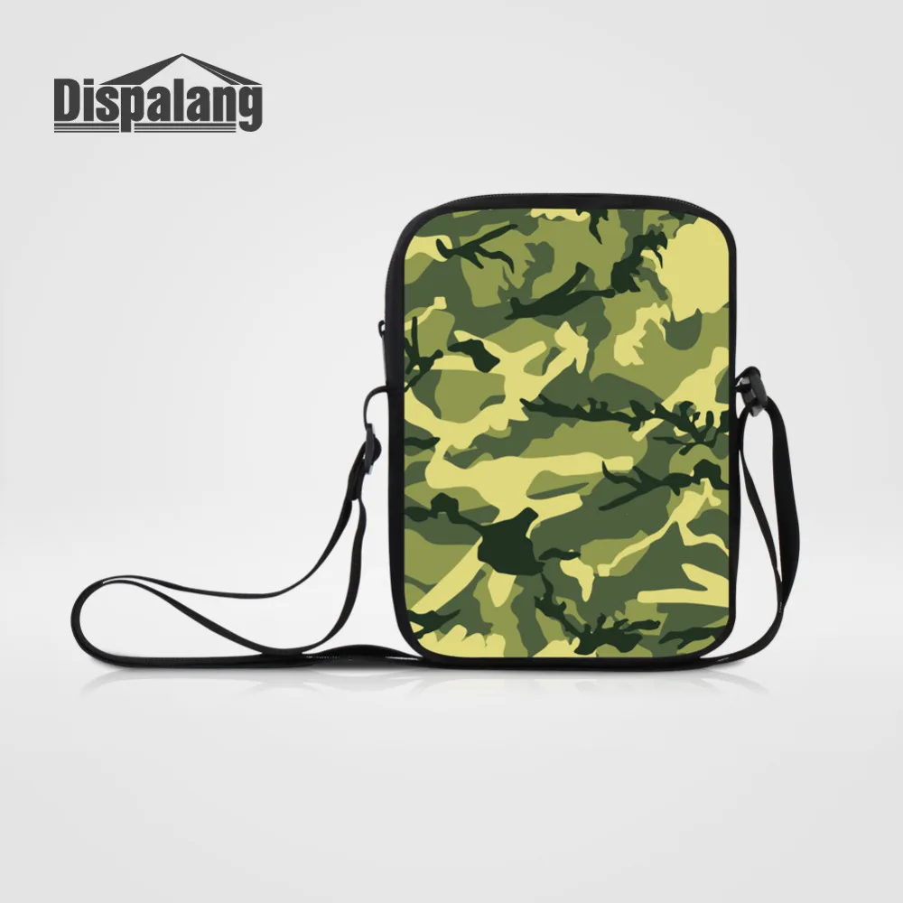 Сумка-мессенджер Женская/Мужская камуфляжная с принтом | Багаж и сумки