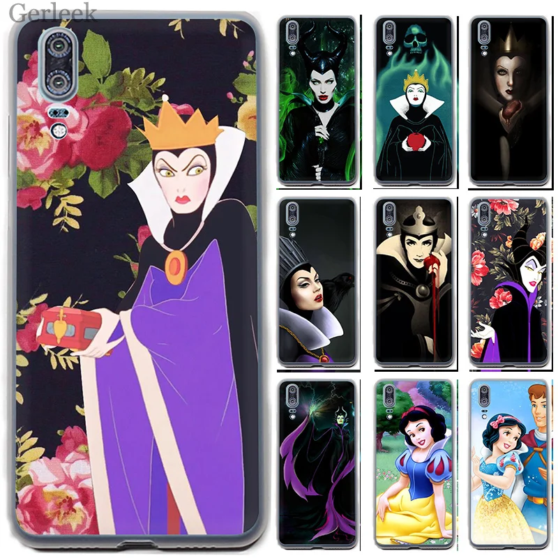Чехол для телефона Белоснежка ягода малефисент Huawei P8 P9 P10 P20 Pro Lite 2015 2016 2017 P Smart Soft TPU