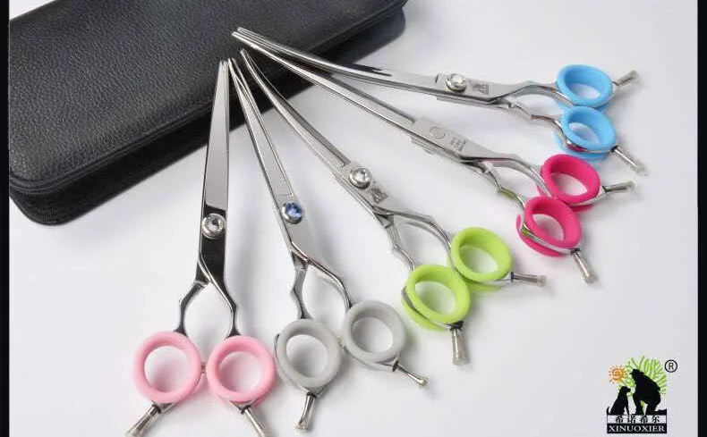 Профессиональные Роскошные ножницы для домашних животных брикет 6 5 7 дюйма