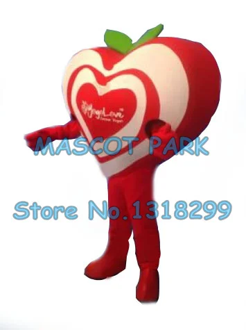 

custom red heart mascot costume adult size factory wholesale Valentine's Day Romantic Heart theme costumes carnival 2958