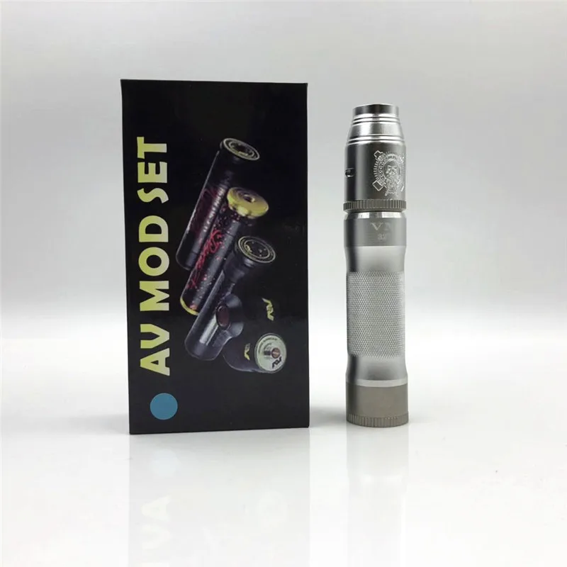 AV механический ультрасовременный комплект с испаритель rda fit 18650 батарея латунный