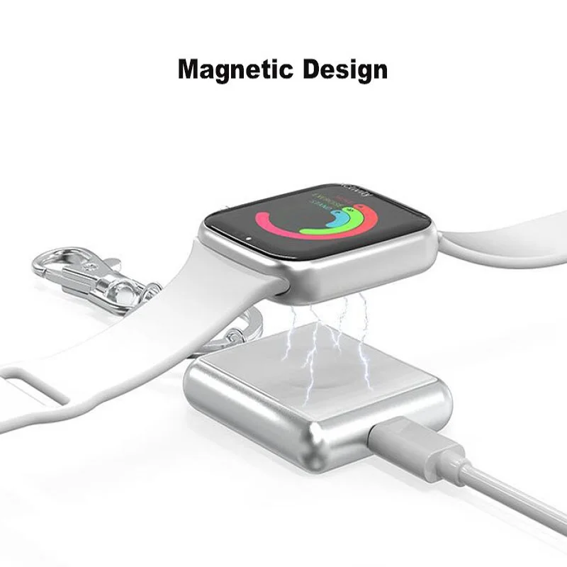 Беспроводное зарядное устройство для Apple Watch iWatch 4 3 2 1 band 42 мм 38 44 40 портативная