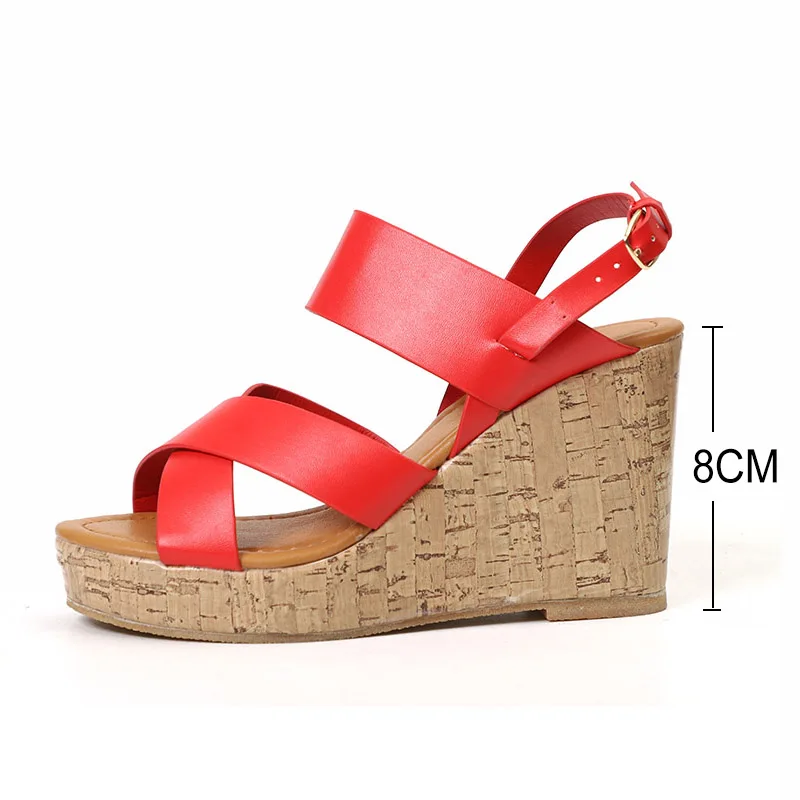 Женские босоножки Летние на танкетке удобная женская обувь Босоножки платформе