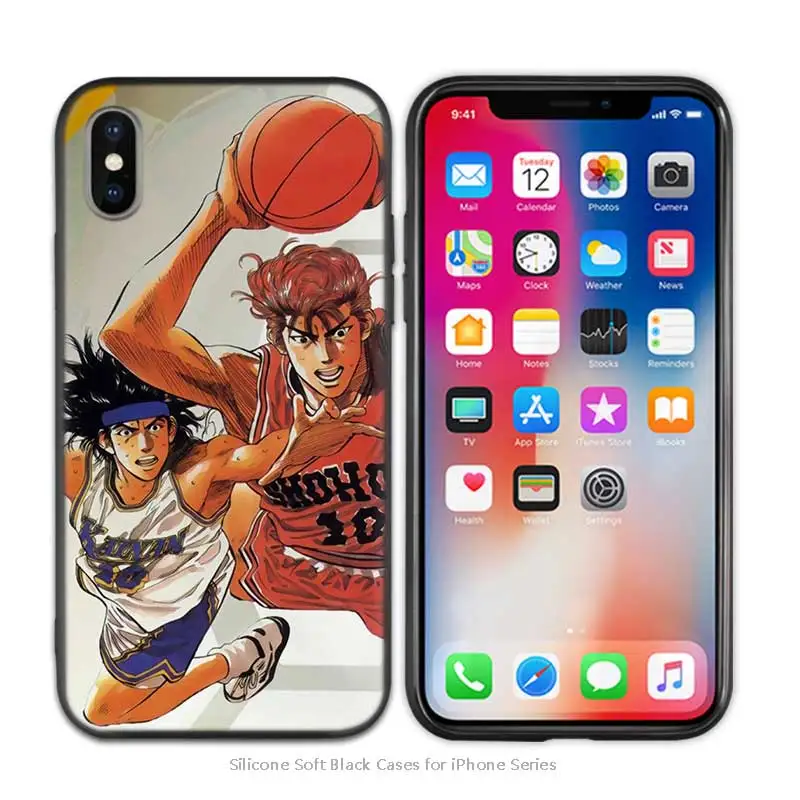 A011 Slam dank противоударный силиконовый чехол для iPhone X XS XR XS 11 11Pro Max 7 8 6S 5 5S 5C SE Plus Fundas Capa Phone Shell - Цвет: A011