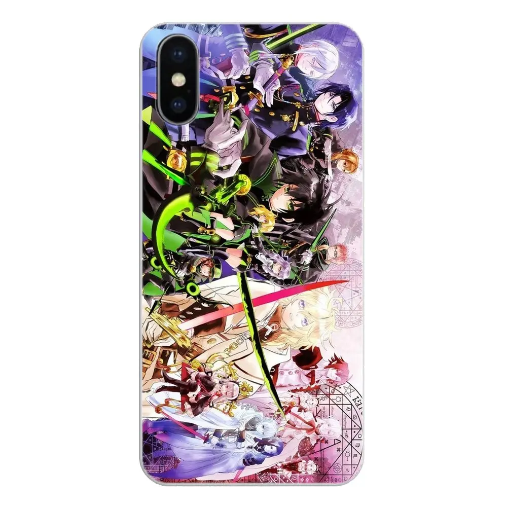 Для Xiaomi Redmi 4X S2 3S Note 3 4 5 6 6A Por Pocophone F1 Mi Owari no Mikaela Hyakuya Seraph of the End силиконовые чехлы для