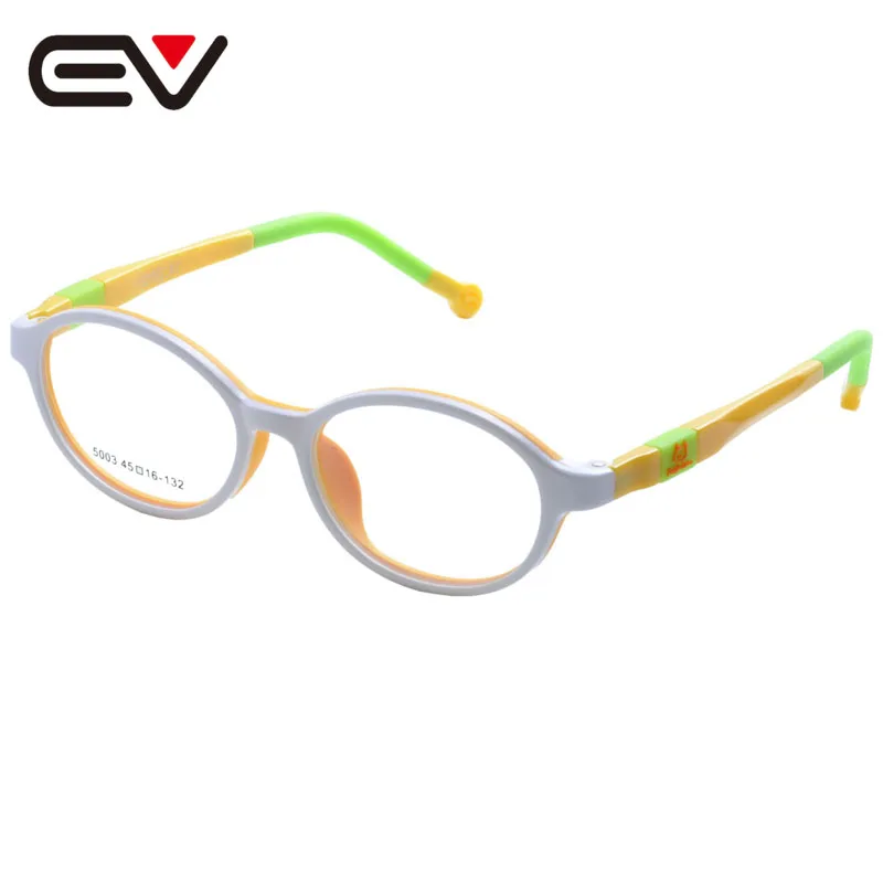 Модные детские оправы для очков TR90 малышей мальчиков и девочек силиконовые с
