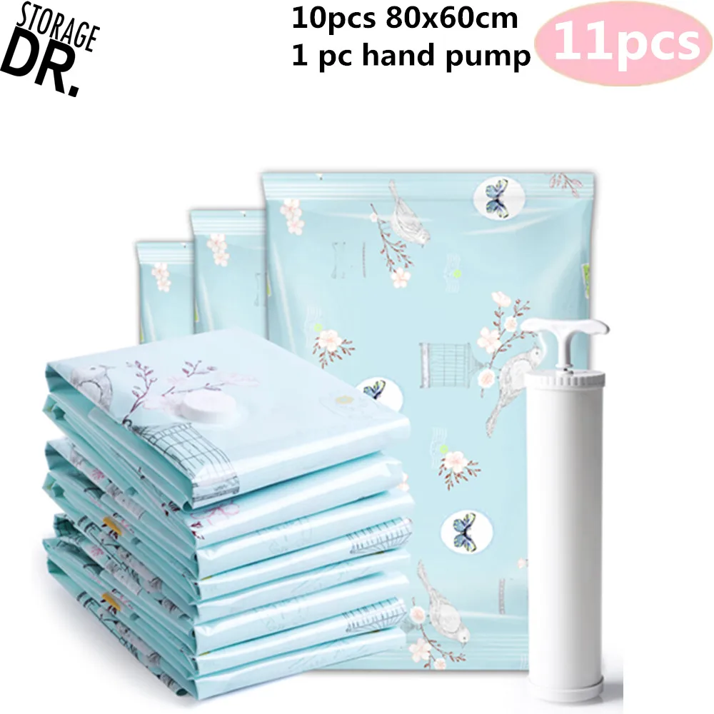 DR.STORAGE вакуумных пакетов10 шт вакуумные пакеты для одежды вакуумный пакет