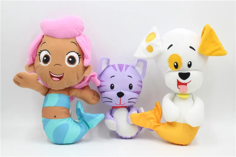 Новый пузырьковый гуппирог Nickelodeo Джил Молли 10 дюймов щенок 6 набор из 3 предметов