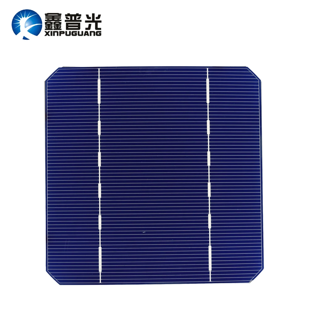 XINPUGUANG 150 шт. моноячейка PV фотоэлектрическая 125*125 мм 2 8 вт монокристаллическая