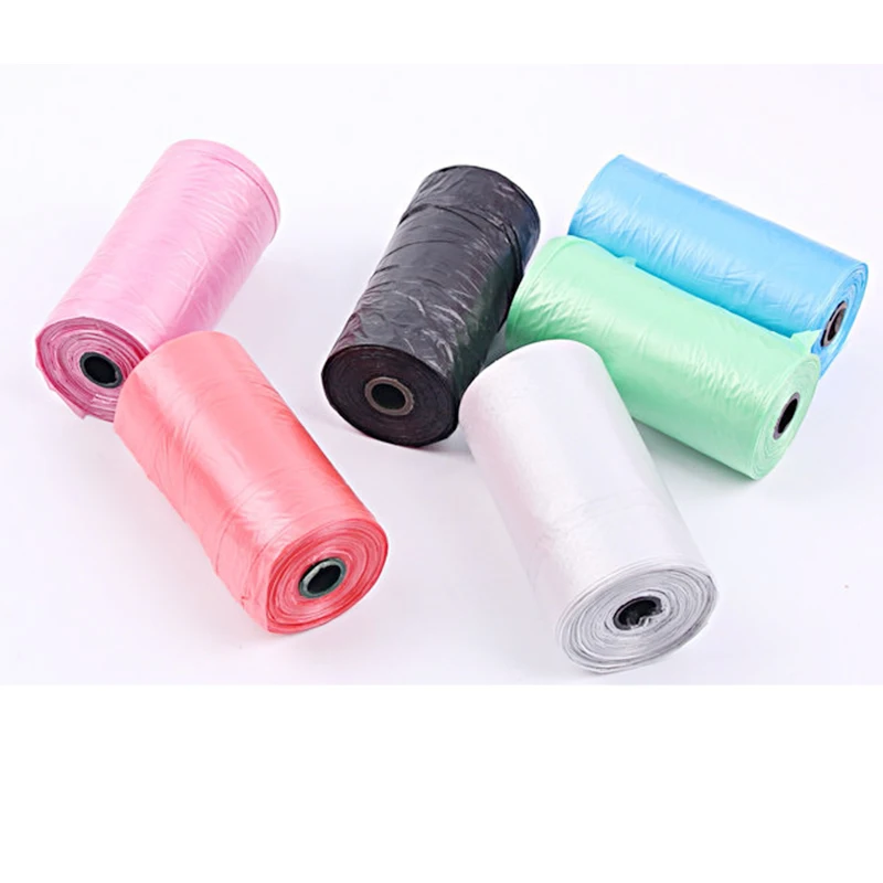 3 Roll 45 Pcs Pet Dog Biodegradable Waste Pooper Scooper Bags on Board Trash garbage clean Supplies Poop | Дом и сад