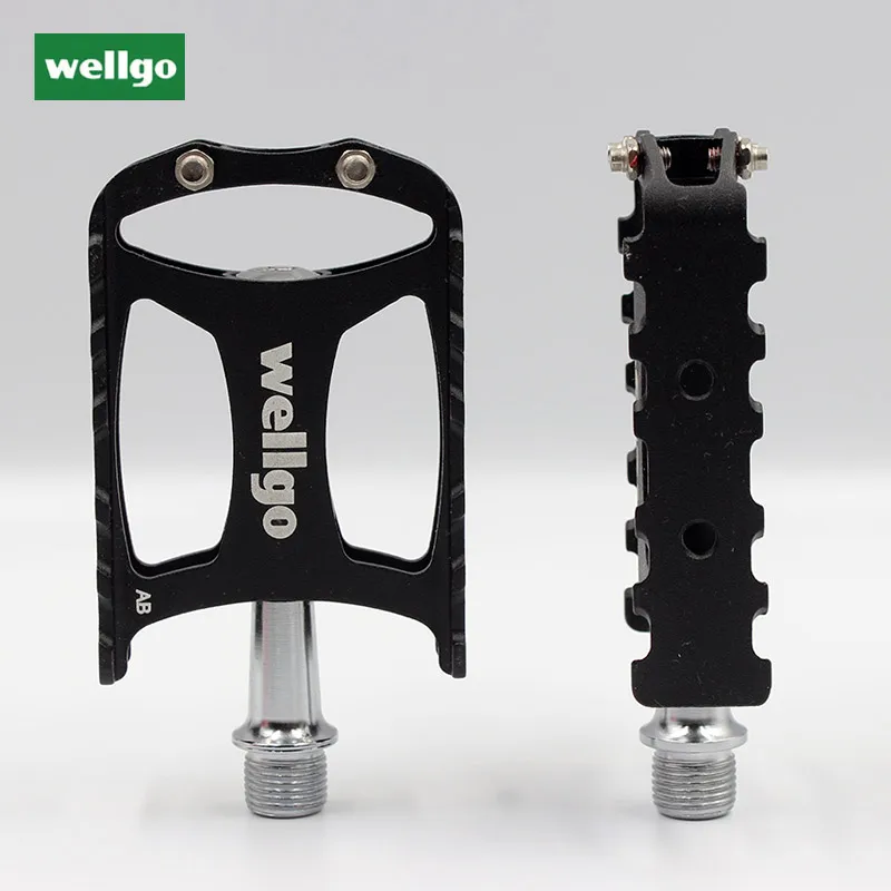 Wellgo M079 педали для велосипеда mtb горный велосипед педали из сплава DU герметичные подшипники CrMo axis сверхлегкие 238 г велосипедные BMX запчасти для велосипеда
