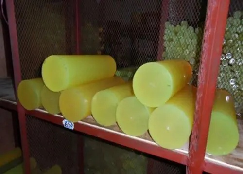 Полиуретановые резиновые Твердые стержни клеевые из полиуретана для самозащиты