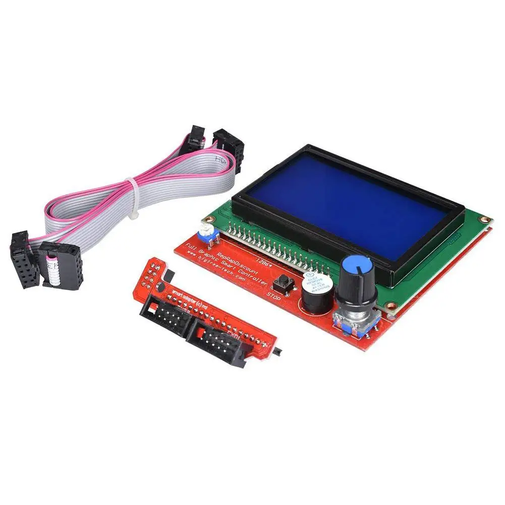 Smart Controller LCD Display for RAMPS 1.4 RepRap 3D Printer Electronics (12864 display with SD card reader) r20 | Компьютеры и офис