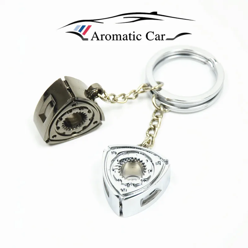 Для Mazda RX7 RX8 Wankel ротор ротора брелок металлический автомобильный Стайлинг (ротор