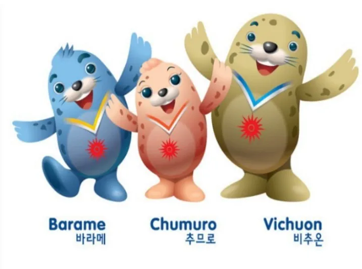 The 2014 Inchon Asian Games mascot printed colorfull can be customed Mobile Phone Housings for all kind of smart phones | Мобильные