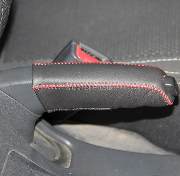 Набор кожаных рычажных передач ручной работы для автомобиля крышка ручного