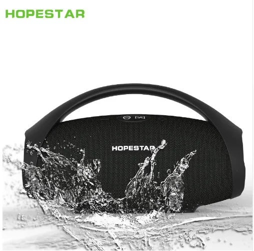HOPESTAR-H32 портативный bluetooth динамик беспроводной Открытый Водонепроницаемый IPX6 мини колонки большой мощности 10 Вт Колонка Бумбокс Музыка FM TF
