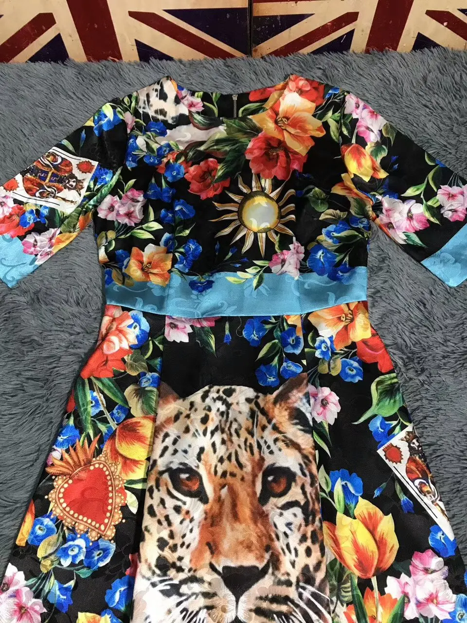 2017 европейские Осенние новых женское платье Костюмы Высокое качество Половина