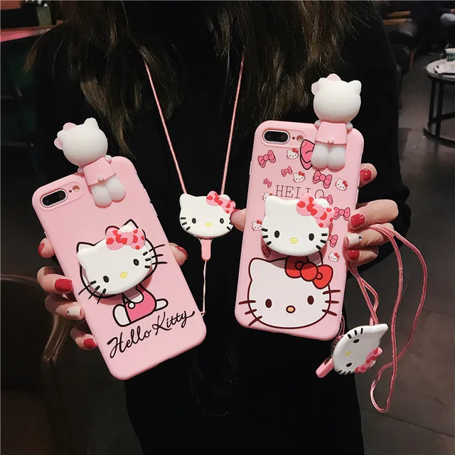 Чехол для iPhone XS Max 7/8 cat shell 6 6s plus мягкая задняя крышка из ТПУ Розовая пантера +