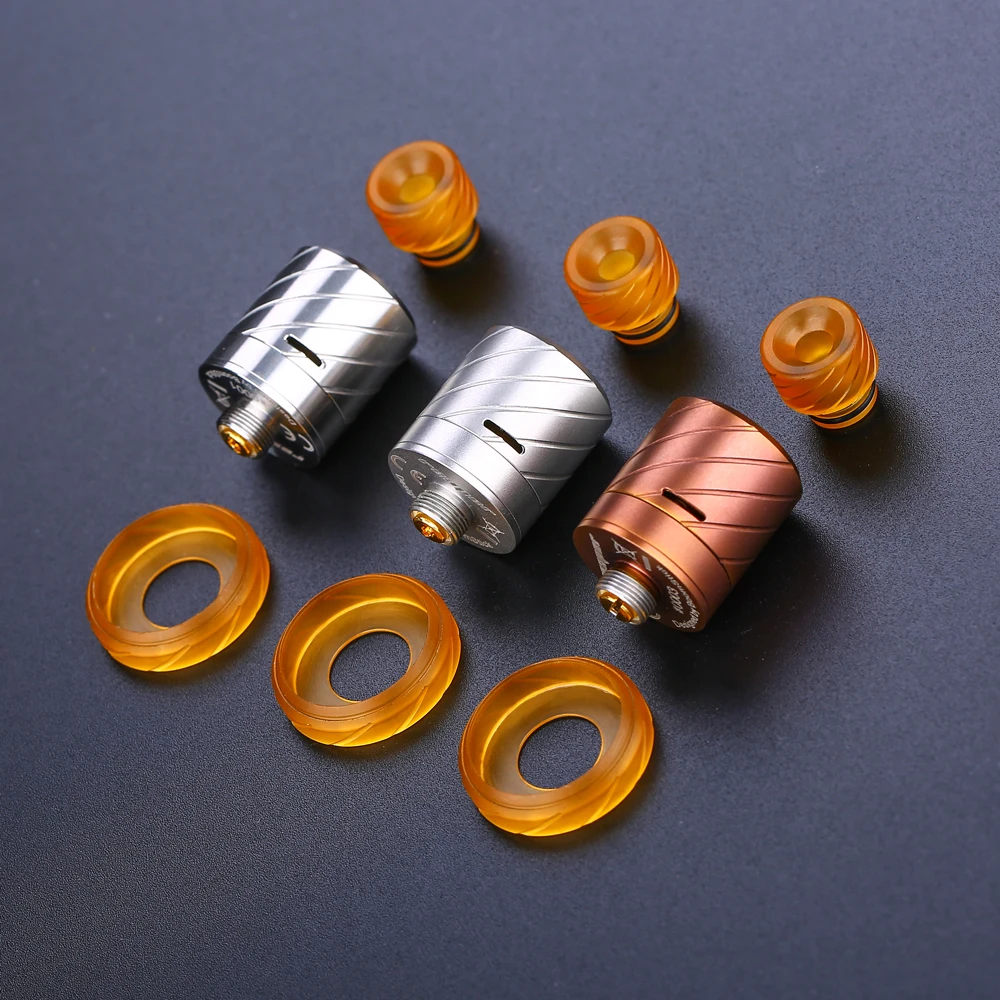 Итальянский инженерный жнец BoomStick 18 мм RDA с BF штифтом нижняя подача для Squonker