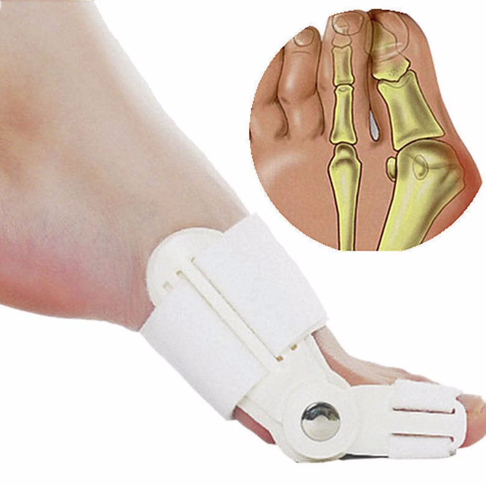 1 Pair Big Bone Toe Hallux Valgus Bunion Splint Corrector Orthotics Pro for Pedicure Orthopedic Braces Feet Care Tool | Красота и