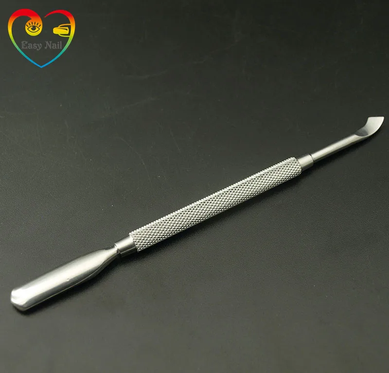 

EasyNail 1PCS Nail File Cuticle Spoon Remover Manicure Trimmer Cuticle Pusher Stainless Steel Nail Tools,high quality