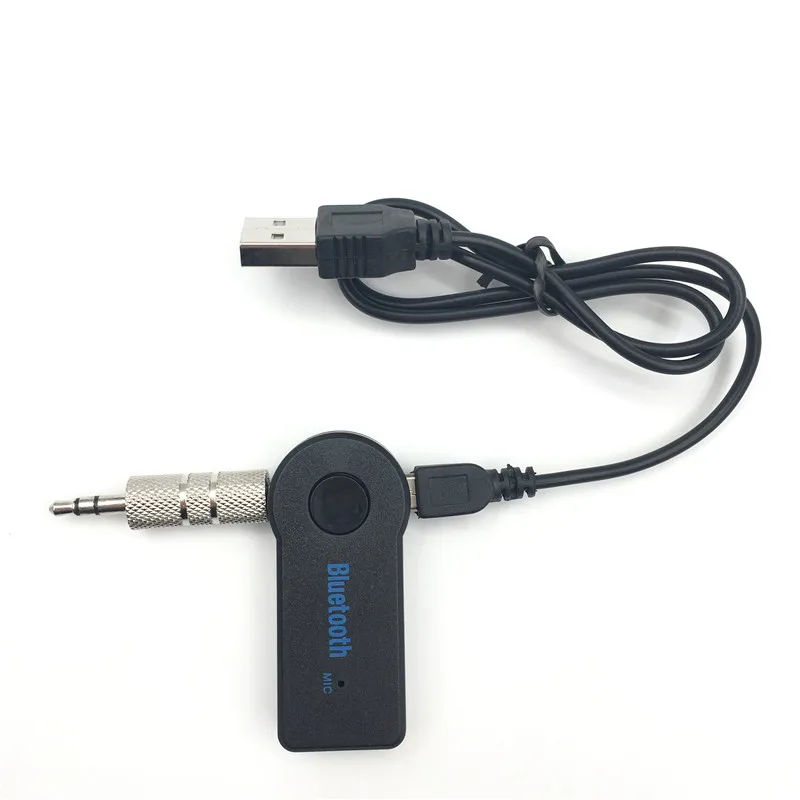 Беспроводной адаптер Bluetooth приемник Bluetooth V4.1 аудио AUX адаптер 3,5 мм музыка автомобильный комплект для Динамик наушников стерео