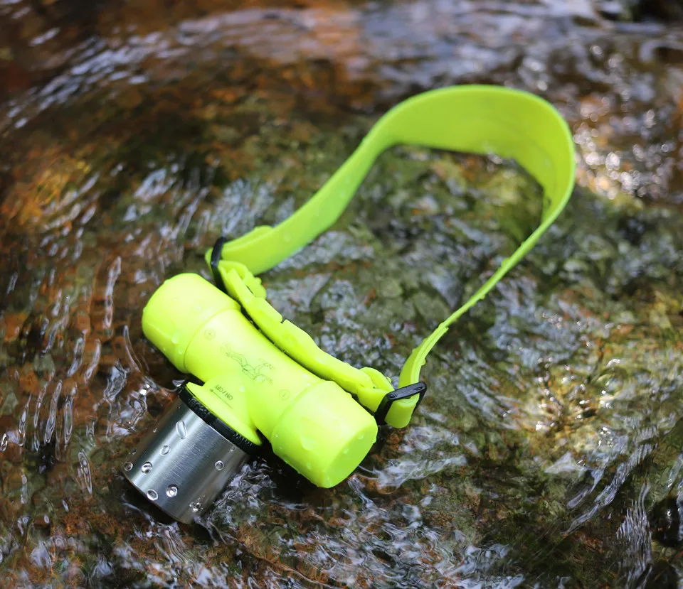 Yupard swiming Diver Дайвинг AAA XM-L2 T6 светодиодный Q5 светодиодный Фиолетовый светильник 395nm УФ-вспышка светильник подводный налобный фонарь Водонепроницаемый налобный фонарь