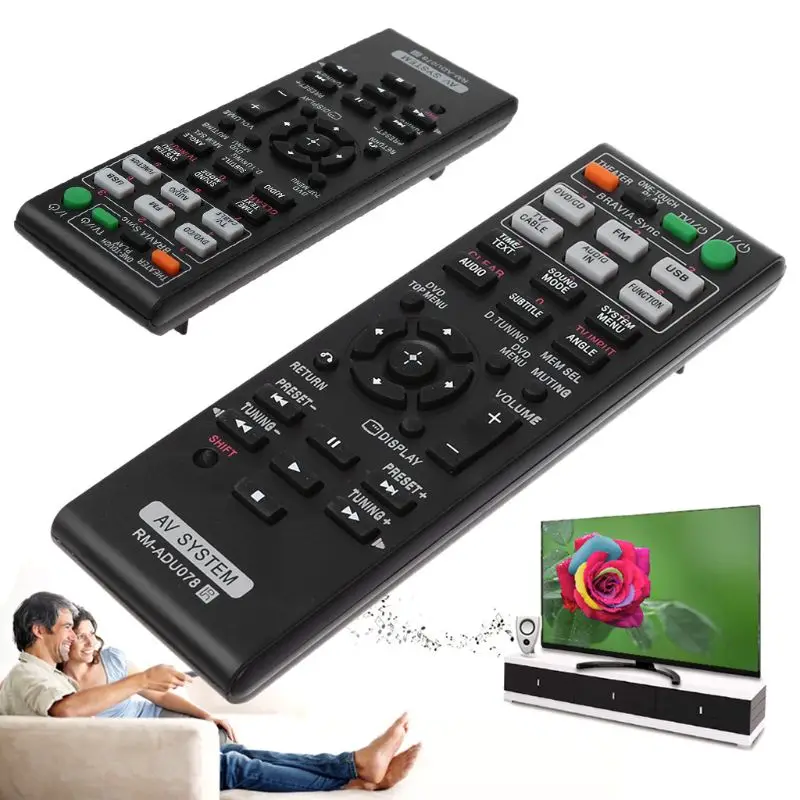 Пульт дистанционного управления Управление RM-ADU078 AV Системы для sony DAV-TZ710 HBD-DZ170 HBD-DZ171 HBD-DZ175 заменить телевидения Замена