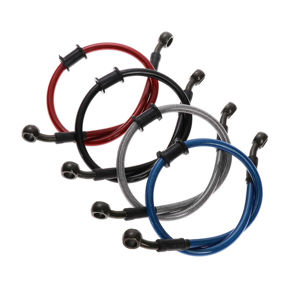 Универсальный Мотоцикл Байк плетеная сталь гидравлическая усиленная Тормозная