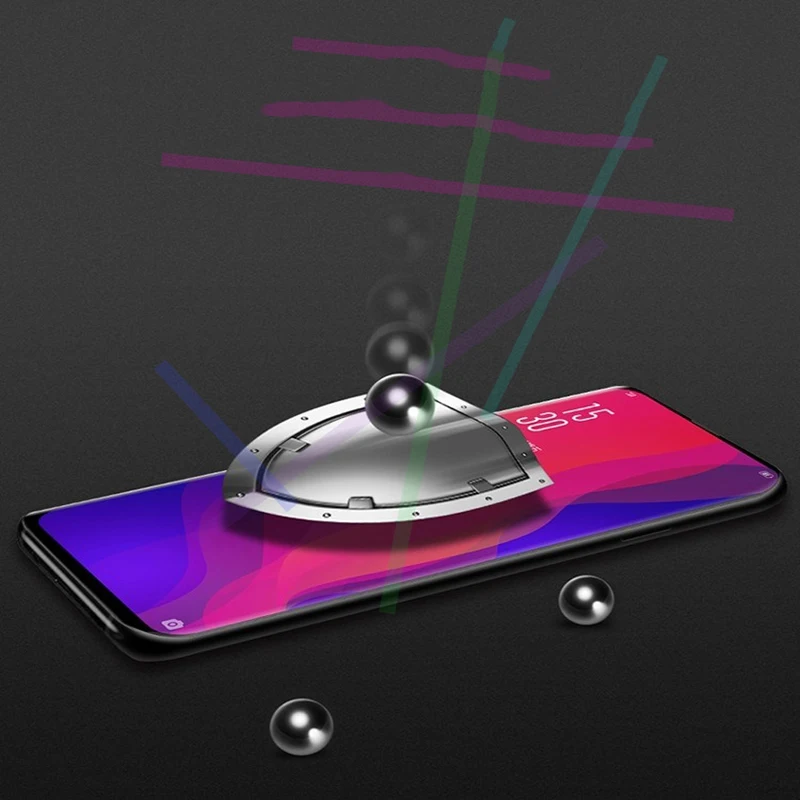 Микроданные для OPPO Find X 3D Анти синее закаленное стекло 9H полное покрытие анти
